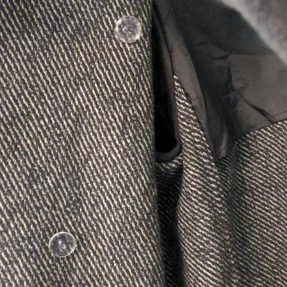 Lucky Brand Black Striped Double Breasted Jacket Size S - Picture 9 of 9